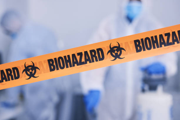 Professional Blood Cleanup technician working in Winslow, NJ